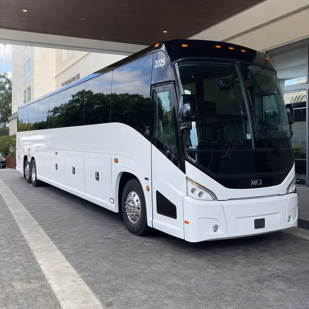 56 passenger charter bus