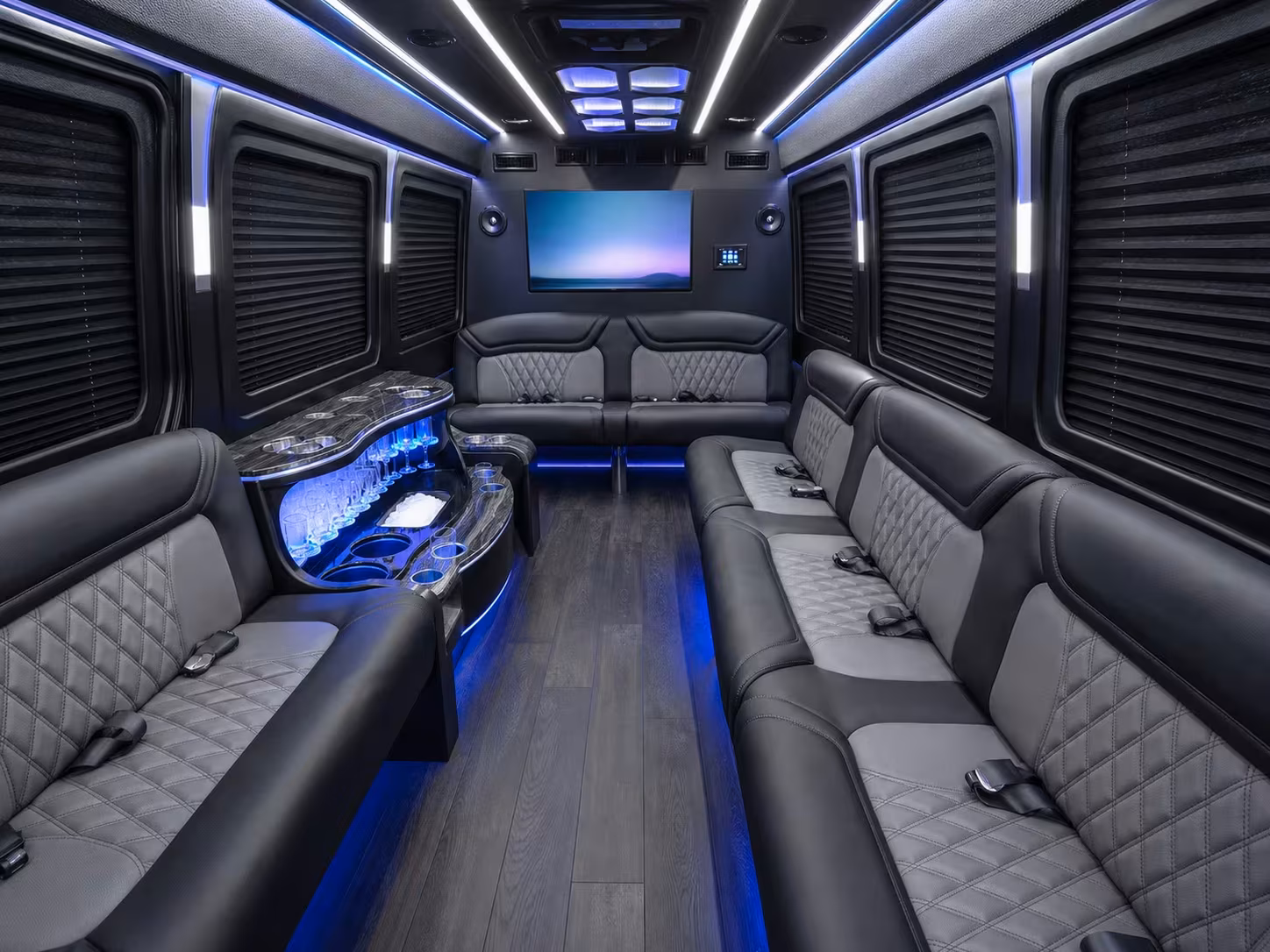 abilene bus rentals for executive airport transfers at abi