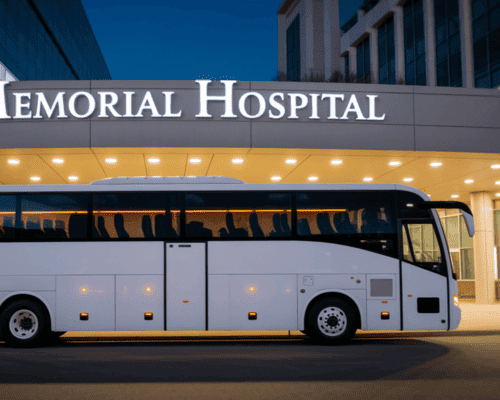 hospital bus rental