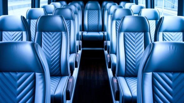 25 passenger minibus interior