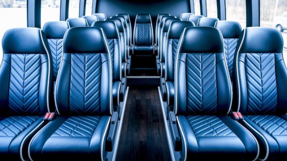 abilene 15 passenger minibus inside