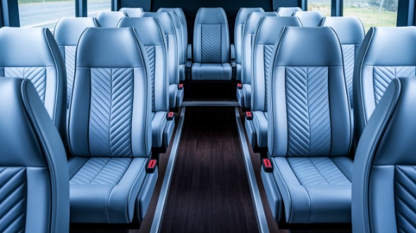 abilene 15 passenger minibus interior