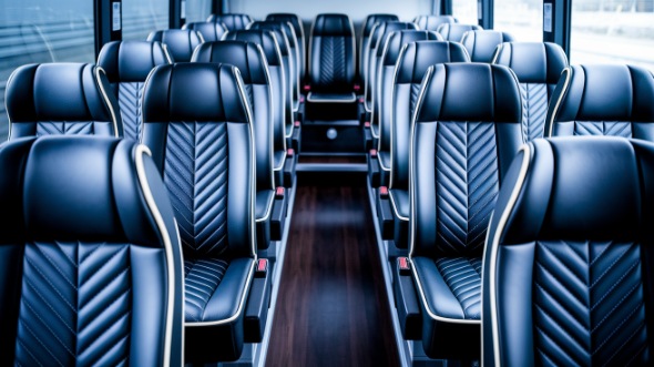 abilene 18 passenger minibus inside