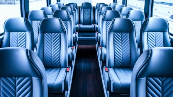 abilene 30 passenger minibus inside