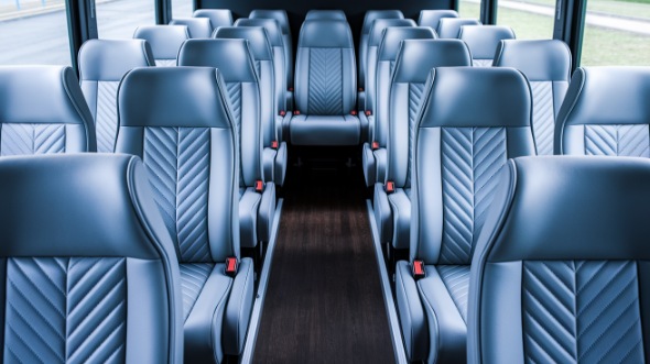 abilene 35 passenger minibus inside