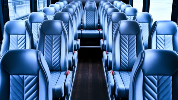abilene 35 passenger minibus interior